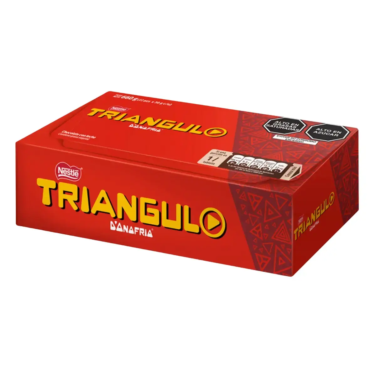 Chocolate Triangulo Largo x 22 unid