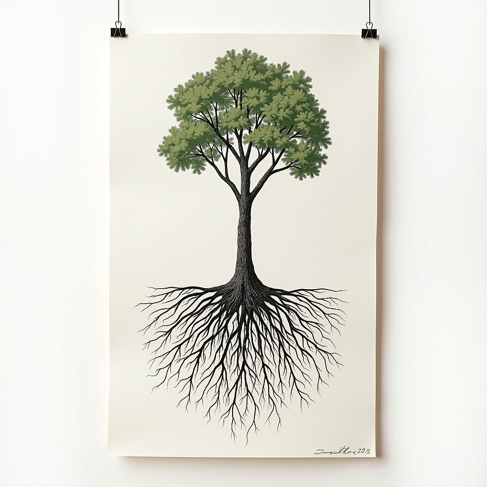 Healing Roots Poster