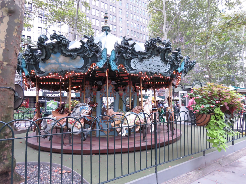 bryant park carrusel nueva york