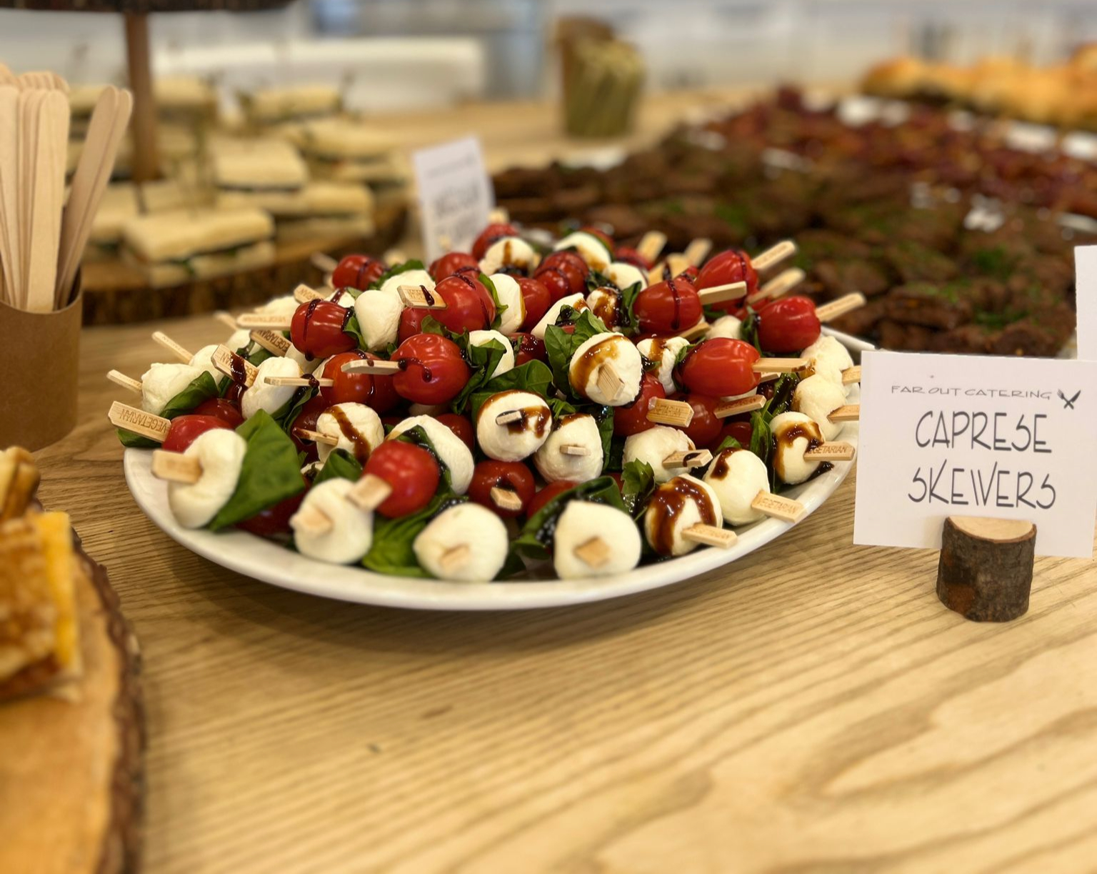 Arranged Food and Objects