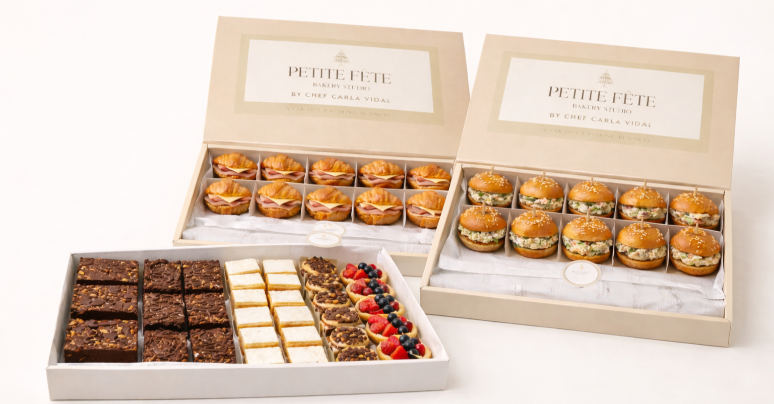 Arranged Food and Objects