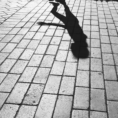 shadows black and white photography