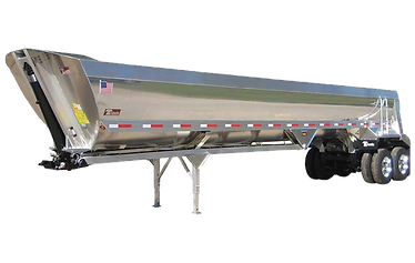 Rock & Aluminum half-round end dumps