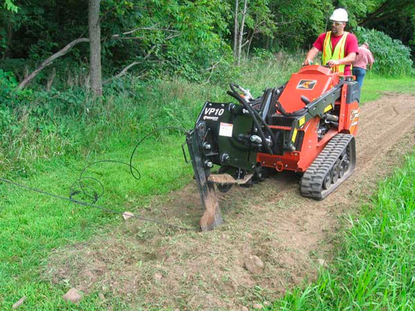 Vibratory Drop Plowing