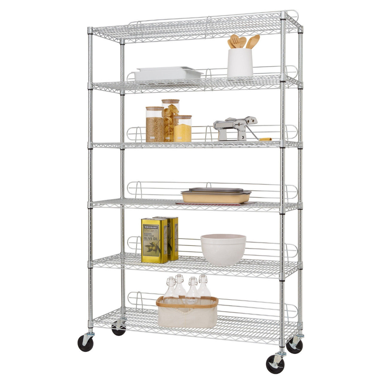 Chrome Shelf, 6-tier