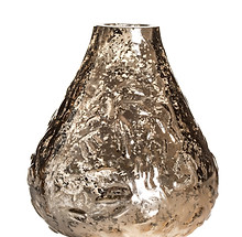 Gold metallic bud vase