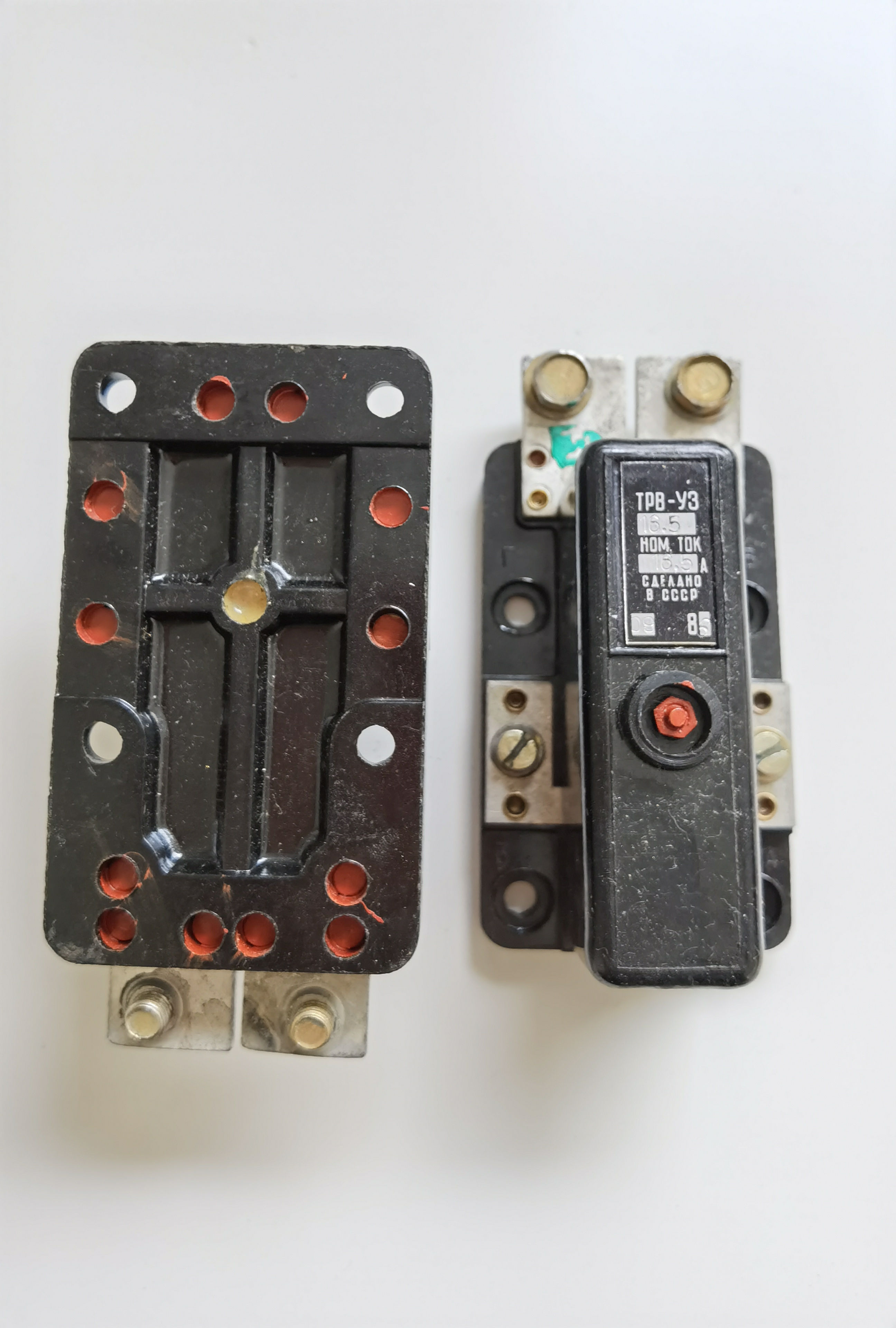 Тепловое реле ТРВ-УЗ 16.5A СССР