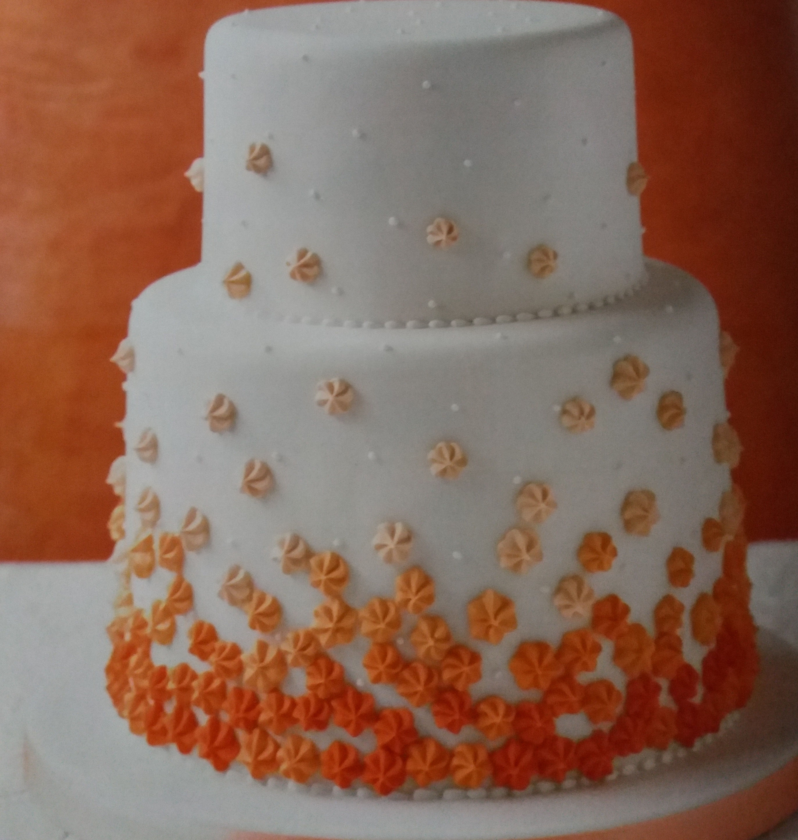 TARTA FONDANT ESTRELLADA