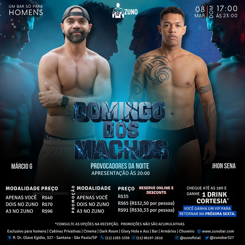 ZUNO: DOMINGO DOS MACHOS