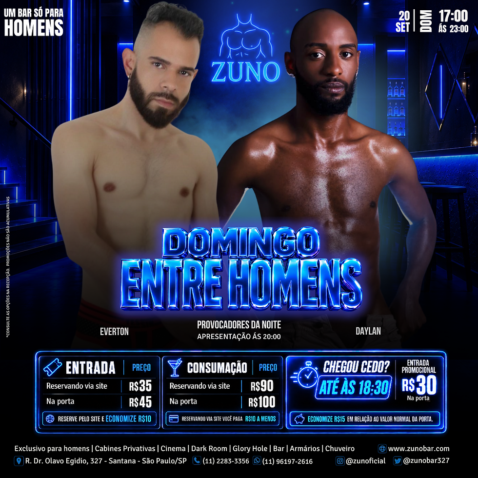 ZUNO: DOMINGO ENTRE HOMENS