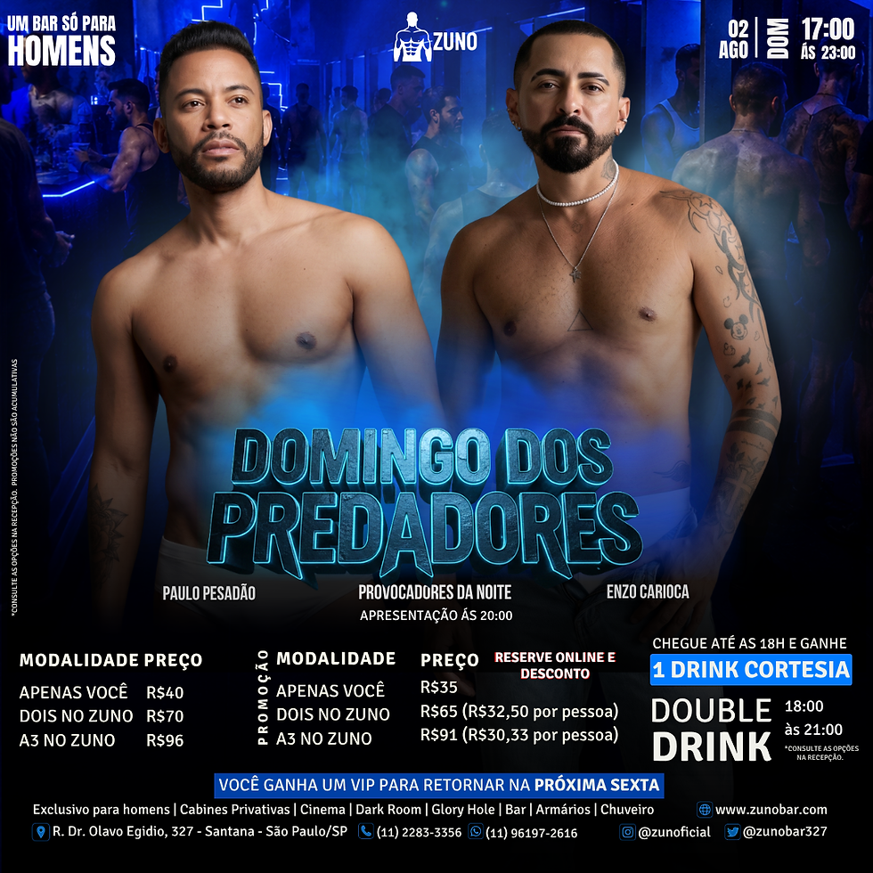 DOMINGO DOS PREDADORES