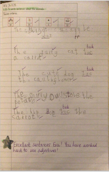 Year 1 Writing