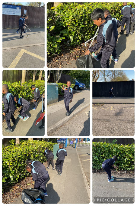 2DR- Litter picking!