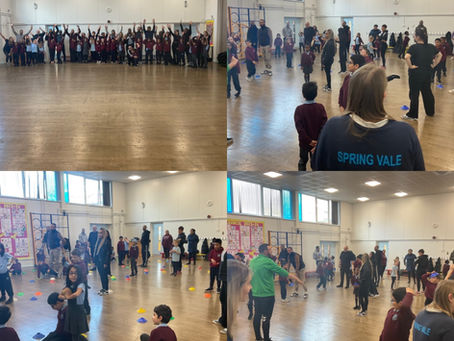 PE with our Parents! 