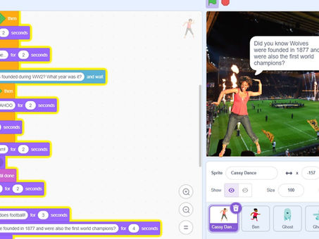 Our community through coding