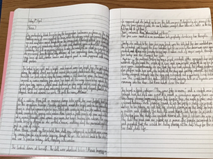 Writing inspired by the short film Alma!