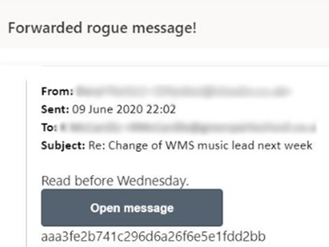 Phishing Email