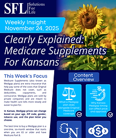 Understand how Medigap works with Original Medicare and when to buy during the one-time 6-month Part B open-enrollment window (no medical underwriting). Plans are standardized by letter (e.g., G, N), but premiums vary by company and location; Kansas offers a state comparison tool to check rates by age, ZIP, gender, and tobacco use. Compare G vs N to balance monthly premiums with copays and “excess charge” protection. 
