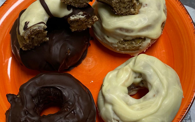 Donuts saludables sin huevo