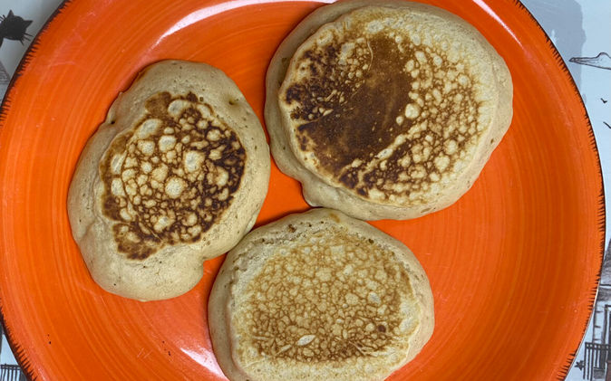 Tortitas sin huevo