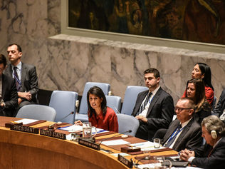 Nikki Haley Presides Over Human Rights Discussion at U.N. Security Council
