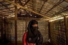 Rahima, 15, fled Myanmar in September. She was gang-raped by soldiers, one of whom bit her cheek, leaving a scar. “I don’t know why he bit me,” she said. “There are many things I don’t understand.” Credit Tomas Munita for The New York Times