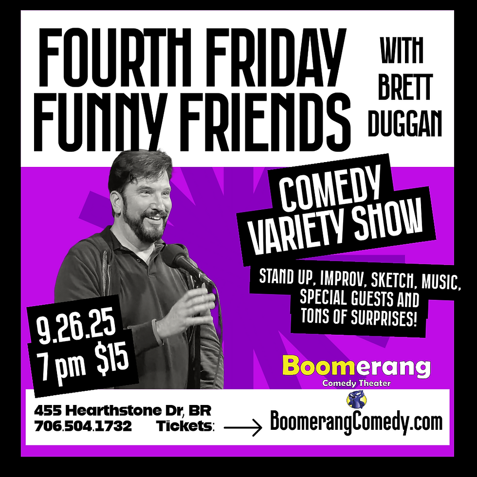 Fourth Friday Funny Friends with Brett Duggan