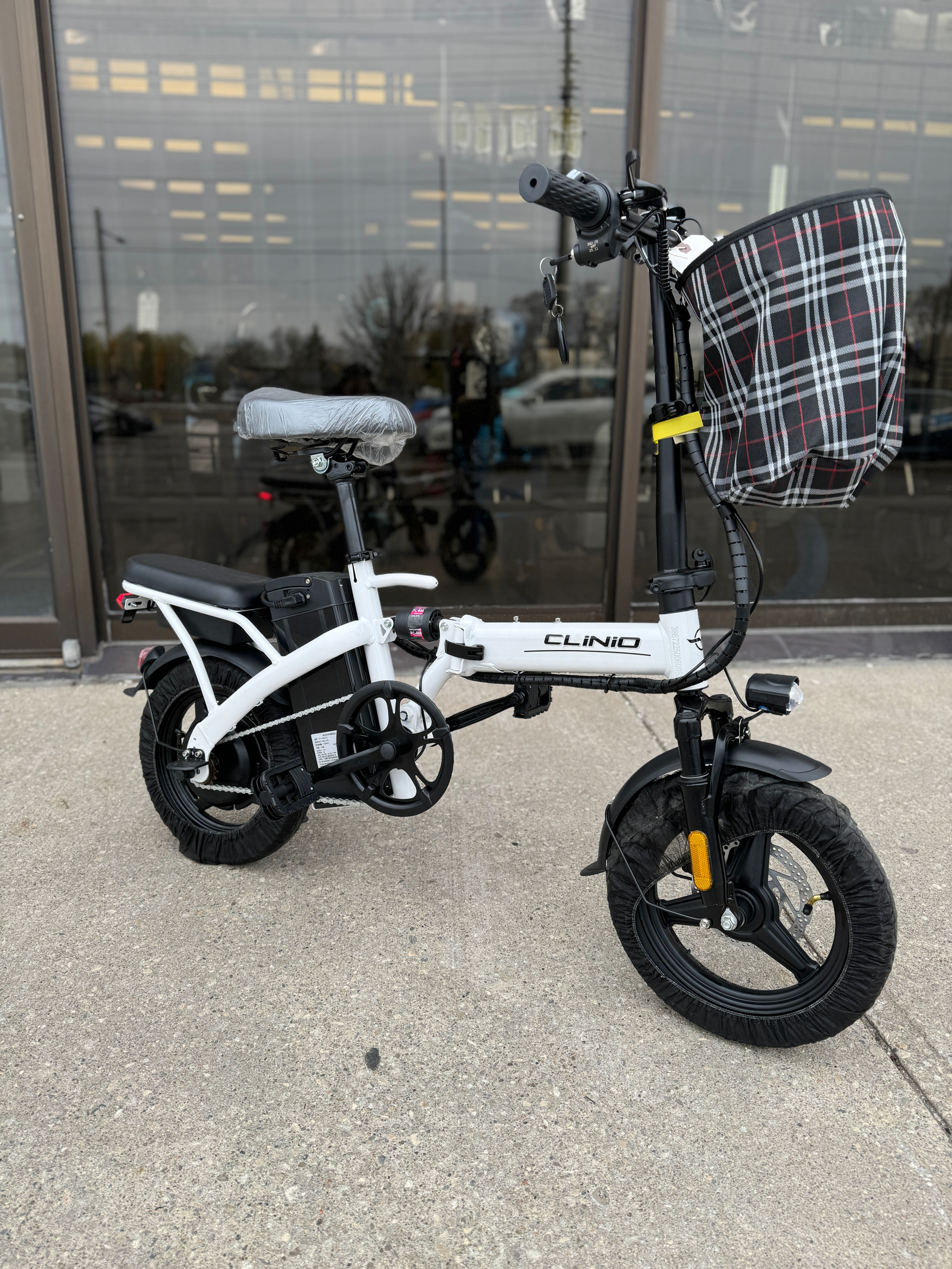 Clinio Folding Electric City Bike (80kms Range)
