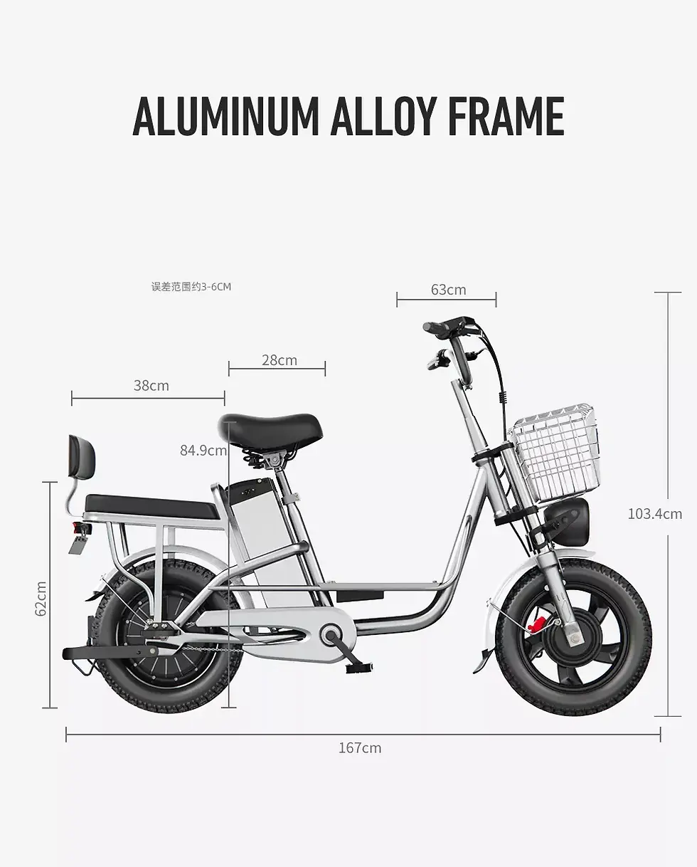 Thumbnail: Electric Monster Bike - Offroad Tires