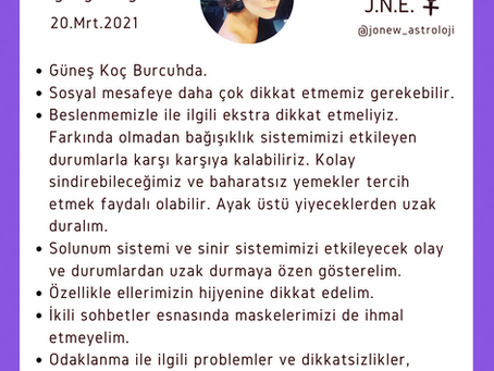 20.03.21 #gokgunlugu