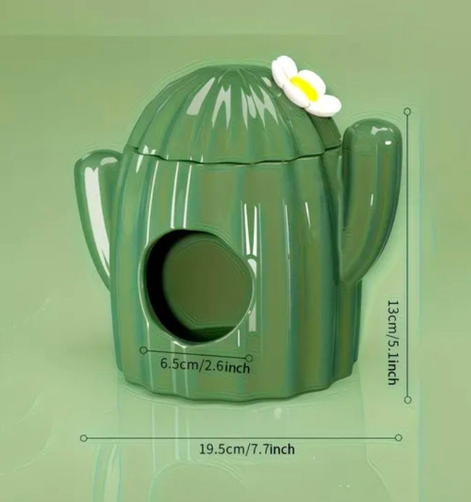 Thumbnail: 🌵 Bucatstate Ceramic Cactus Hideout (Pink / Blue / Green)