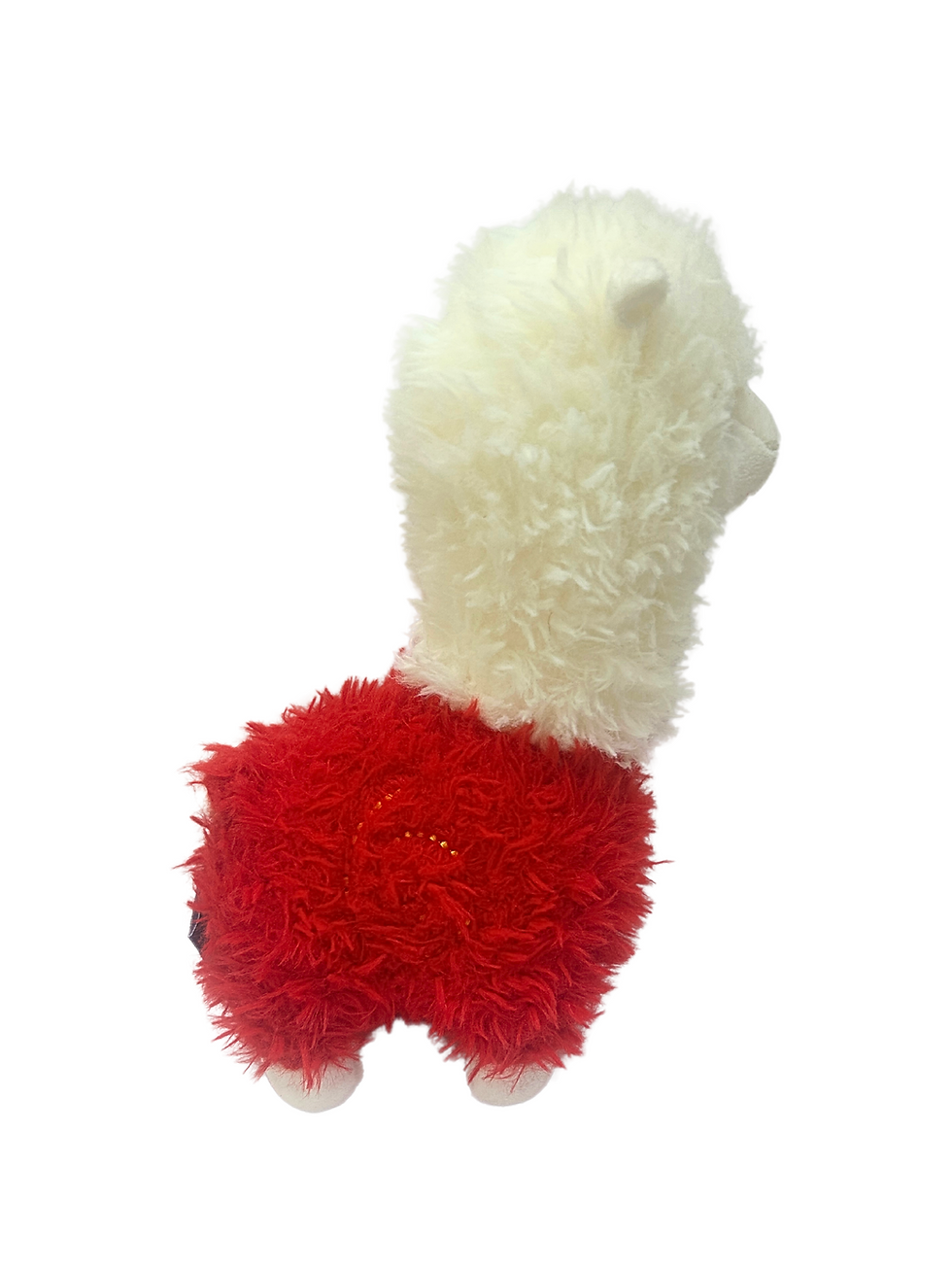 Thumbnail: Cute Alpaca Plush Cuddle Toy Red Sideways