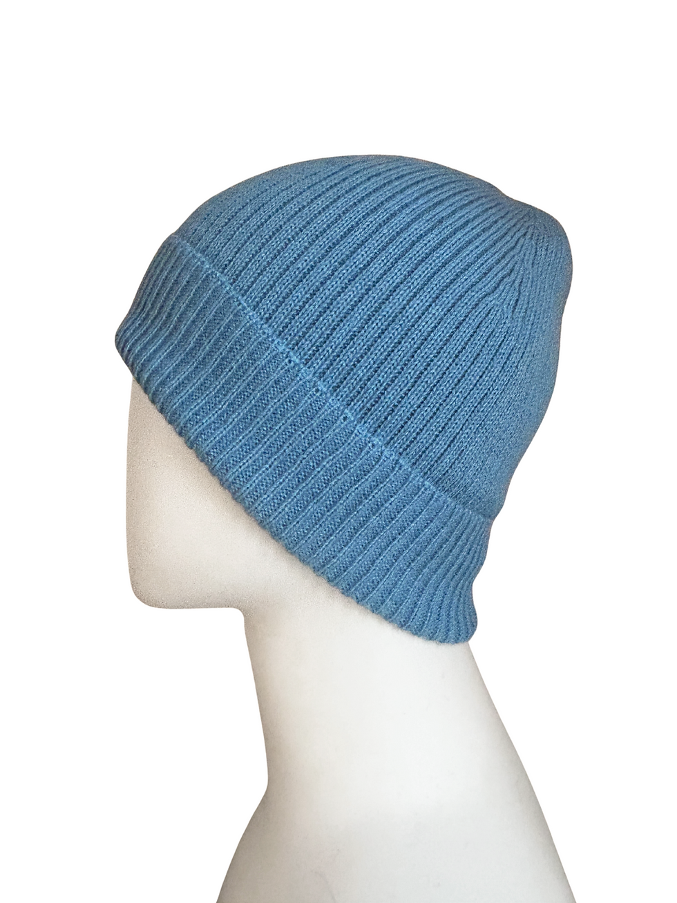Thumbnail: Alpaca Ribbed Watchcap Sky Blue Warm Cozy