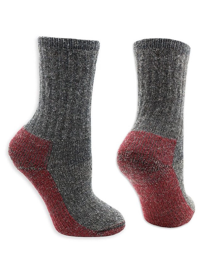 Alpaca Sock Valentine Red warm comfortable unisex for men for women