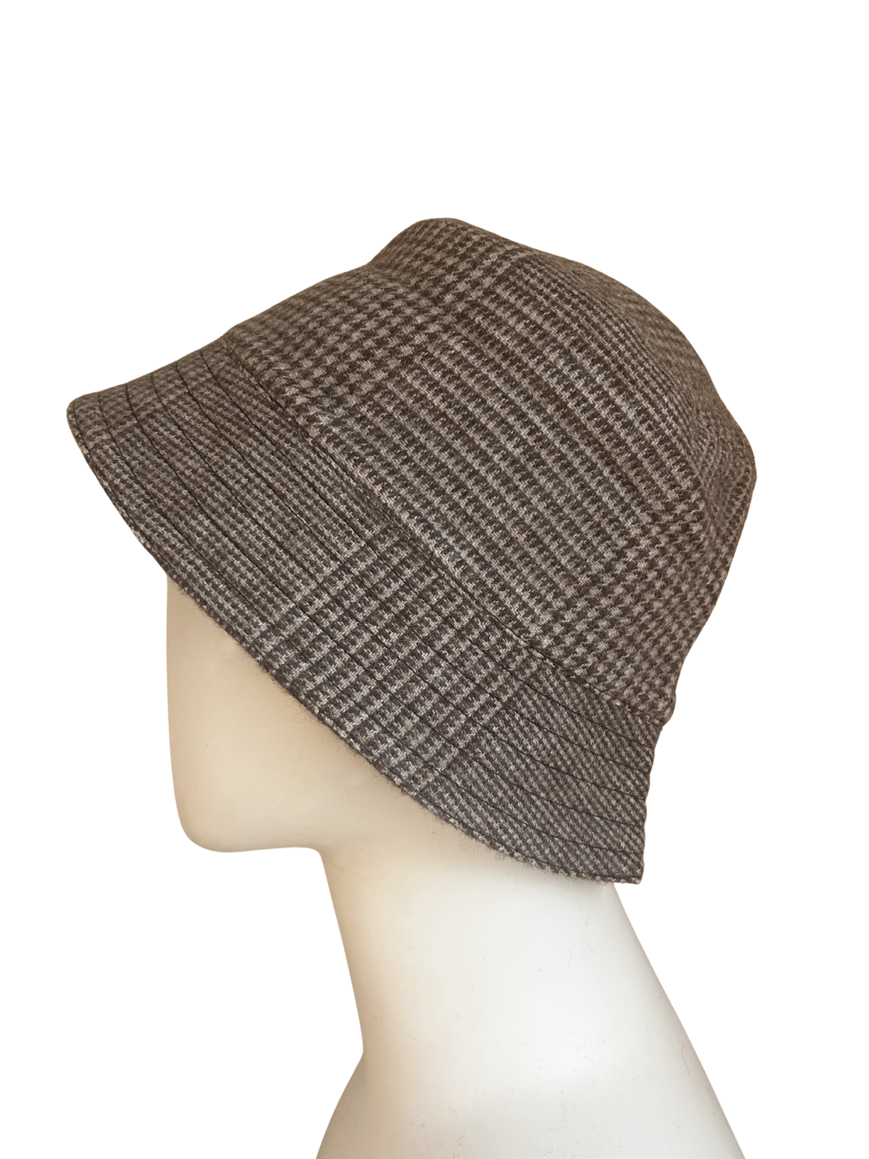 Dark Brown/Fawn Plaid
