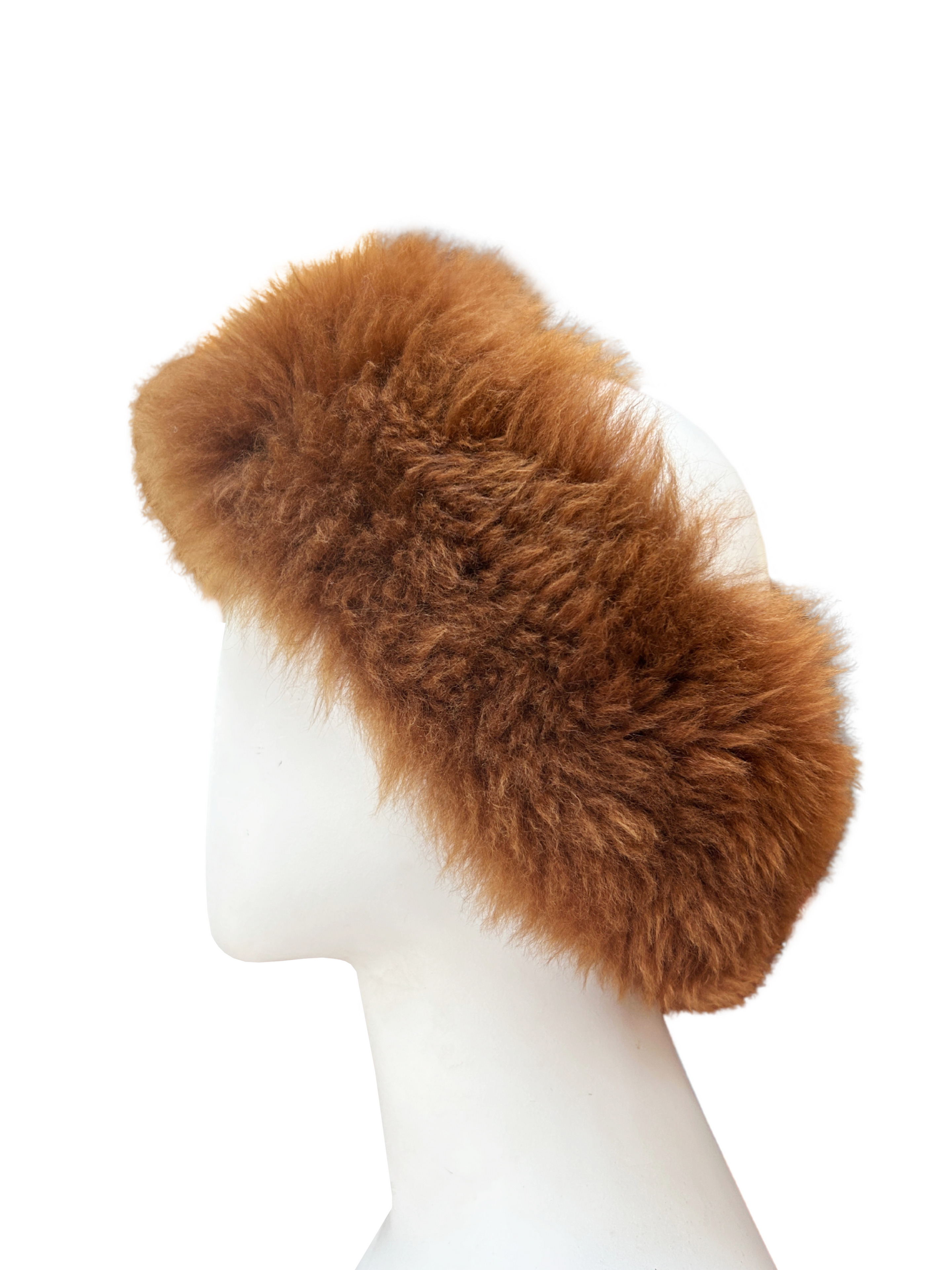 Baby Alpaca Fur Headband/Collar