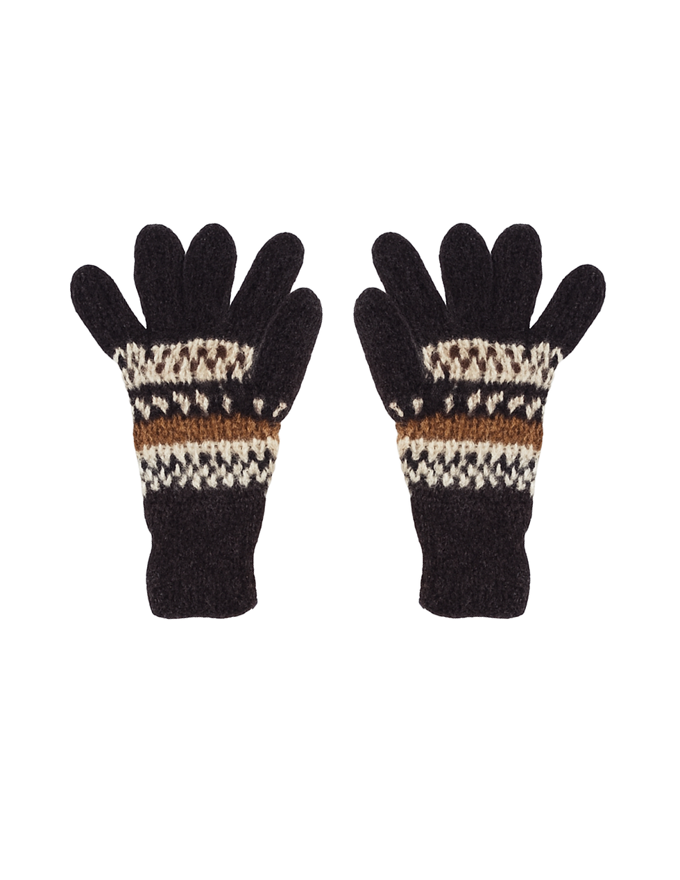 Thumbnail: 100% Alpaca Gloves for baby, toddler, infant black