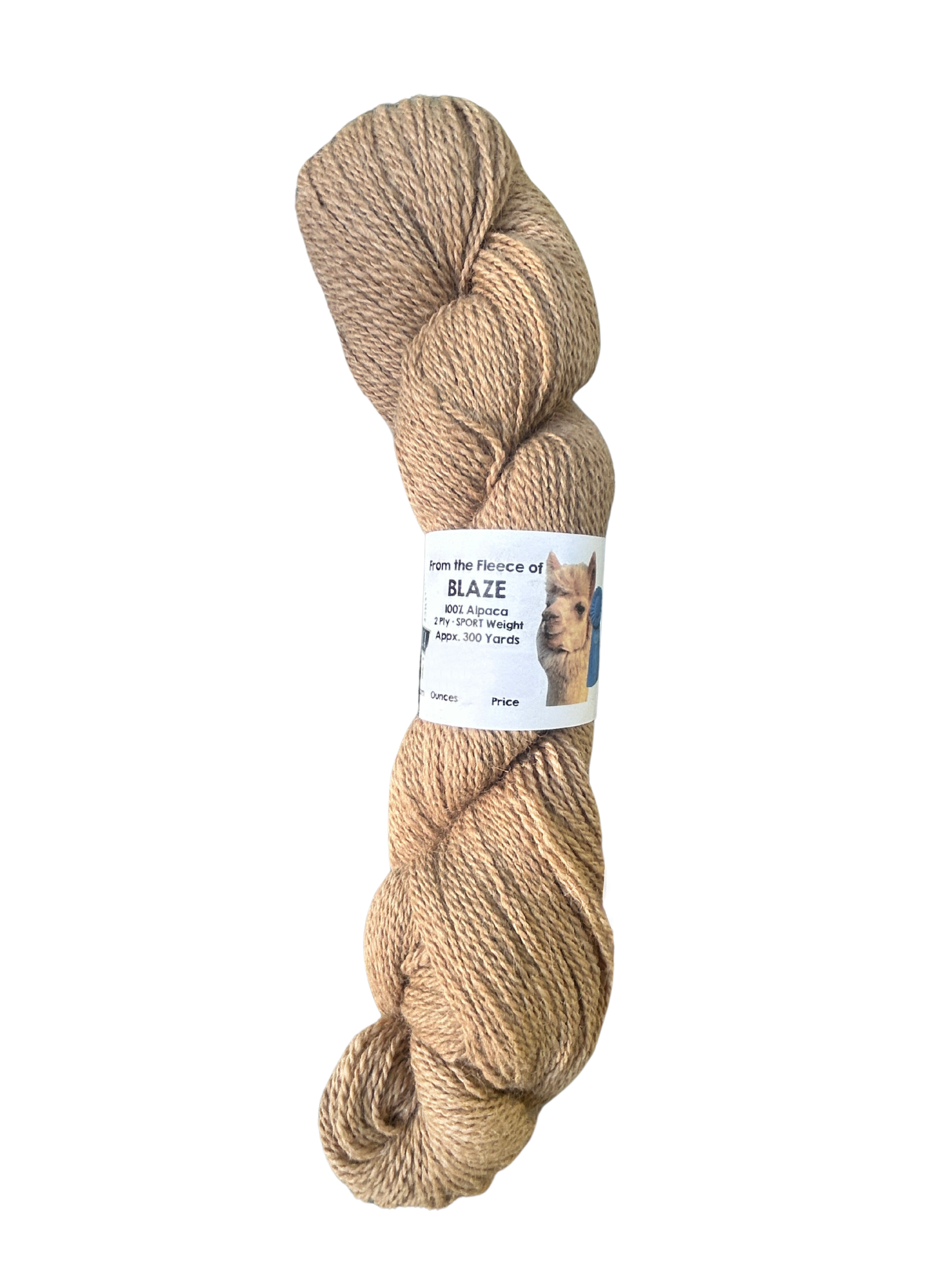 Island Alpaca Yarn Skein Blaze