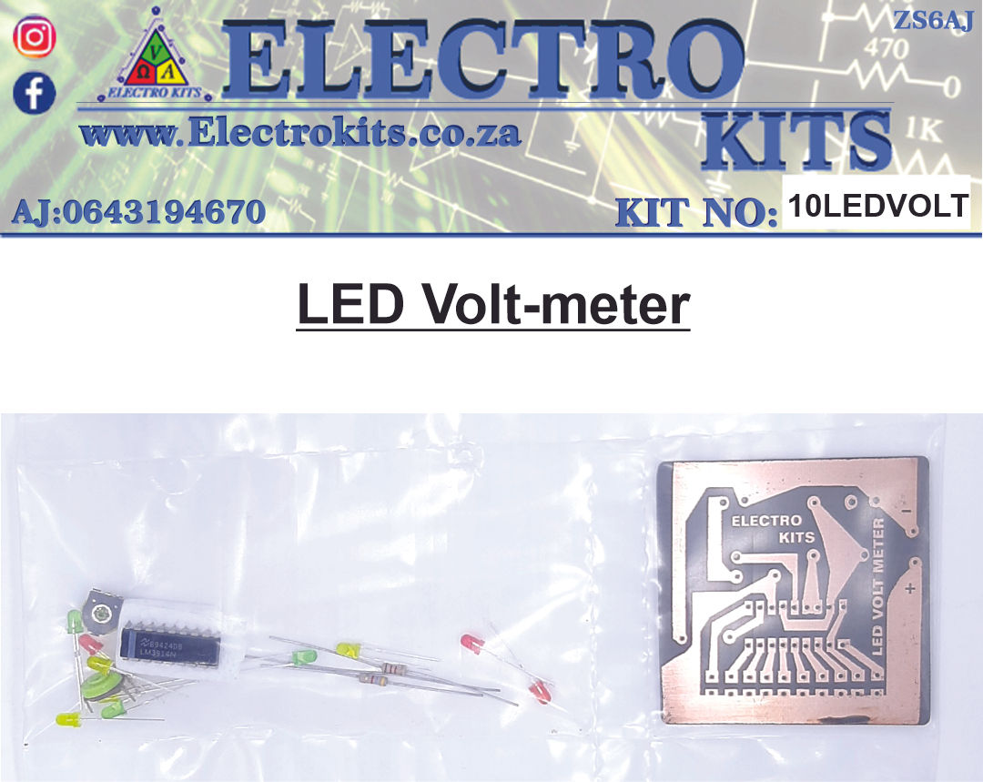 LED Volt-Meter Kit
