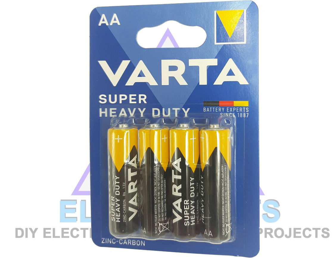 VARTA - AA Batteries - Pack of 4