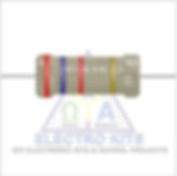2.7k Ohm 1/2 Watt or 1/4 Watt - Carbon Resistor
