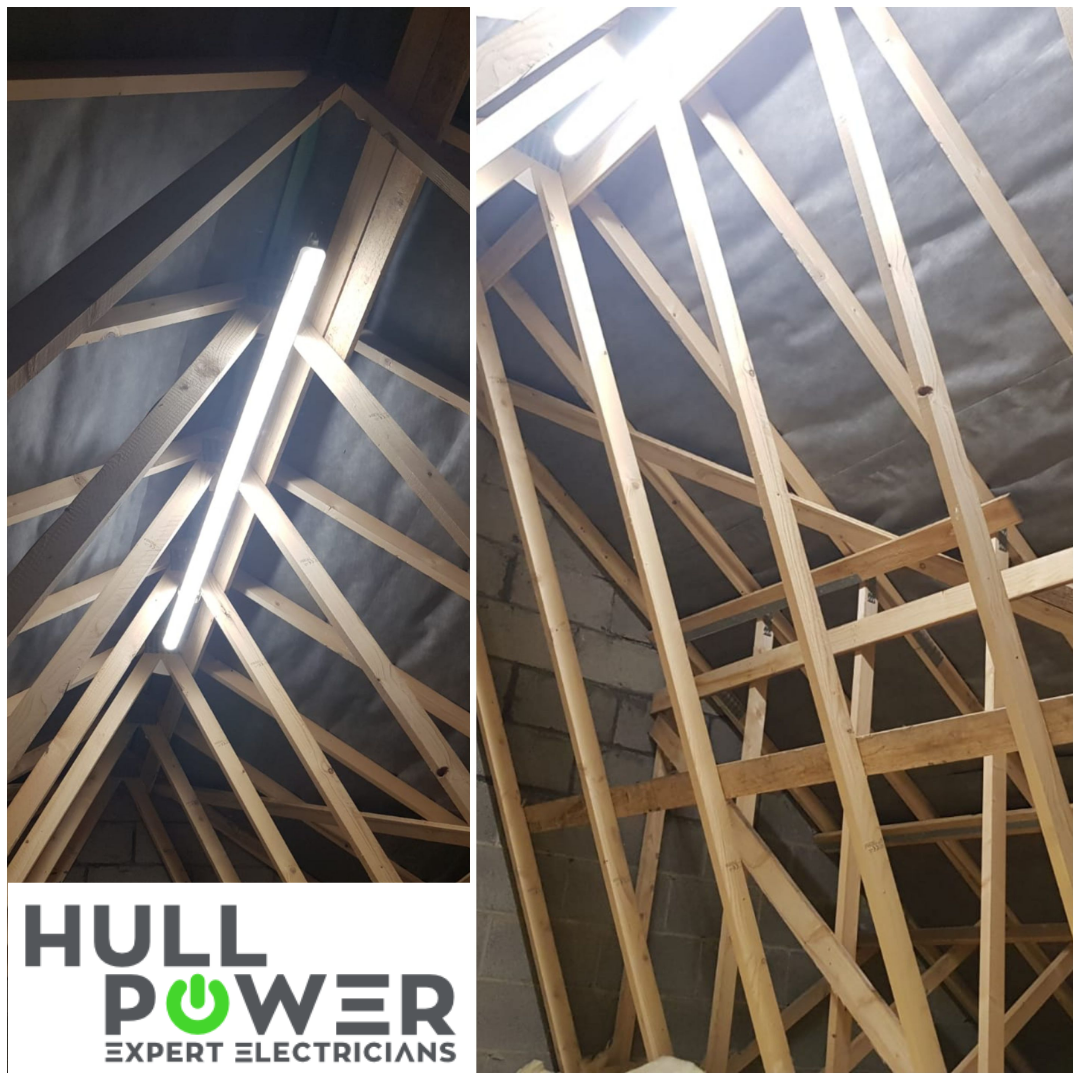 Loft Light Installation, Hull, Hull Elec