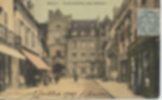 La porte guillier et l'Hôtel de Massolvers 1900