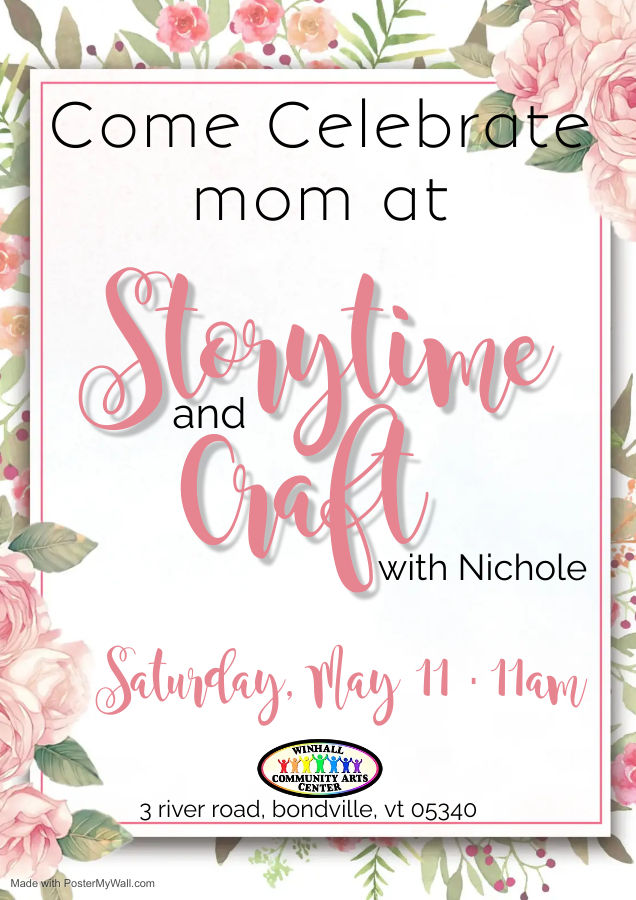 Storytime and Crafts With Nichole!