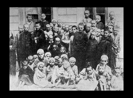 Jewish orphans, Odessa, 1920