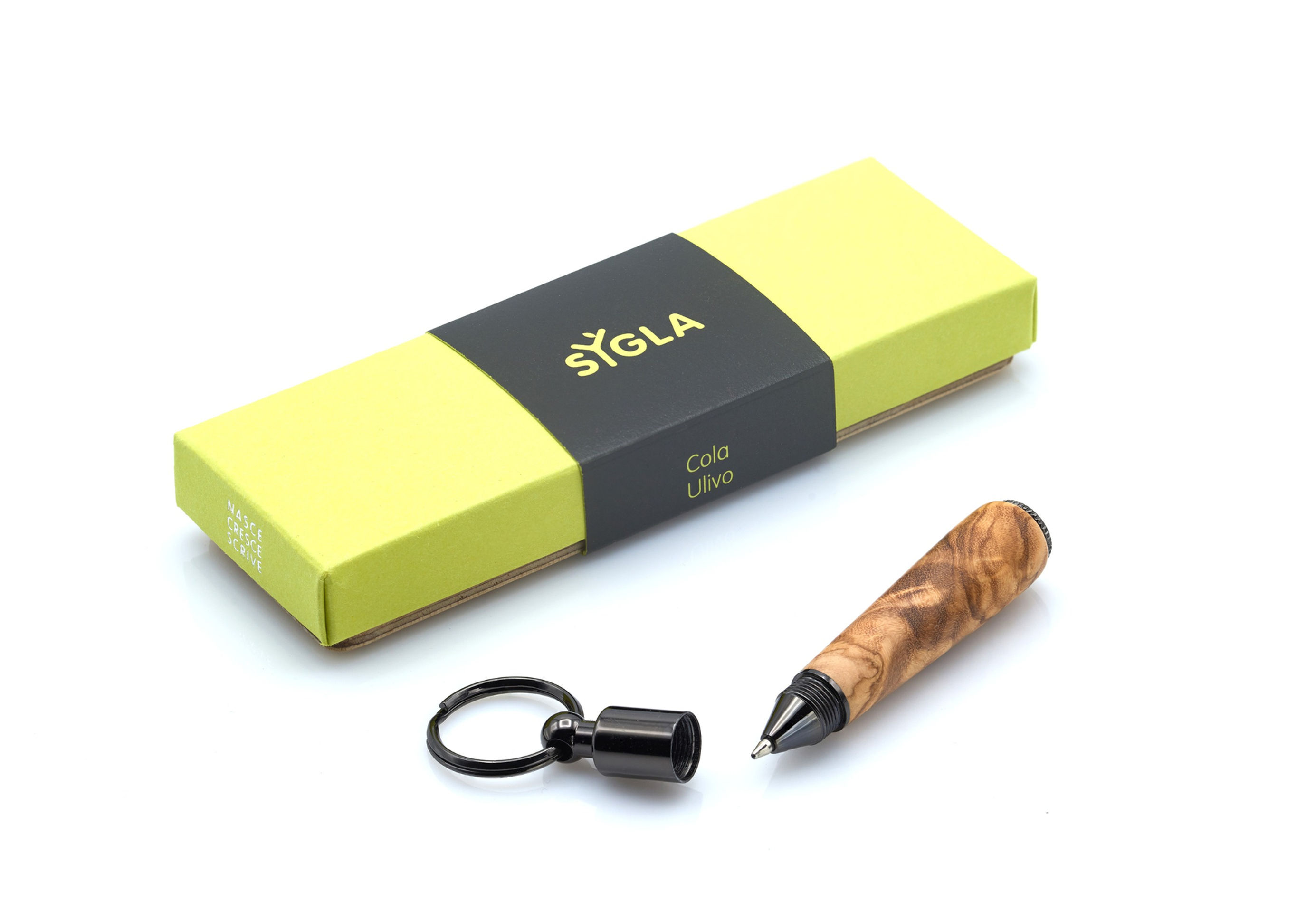 Cola: PPenna Artigianale in Legno Sygla - Ulivo