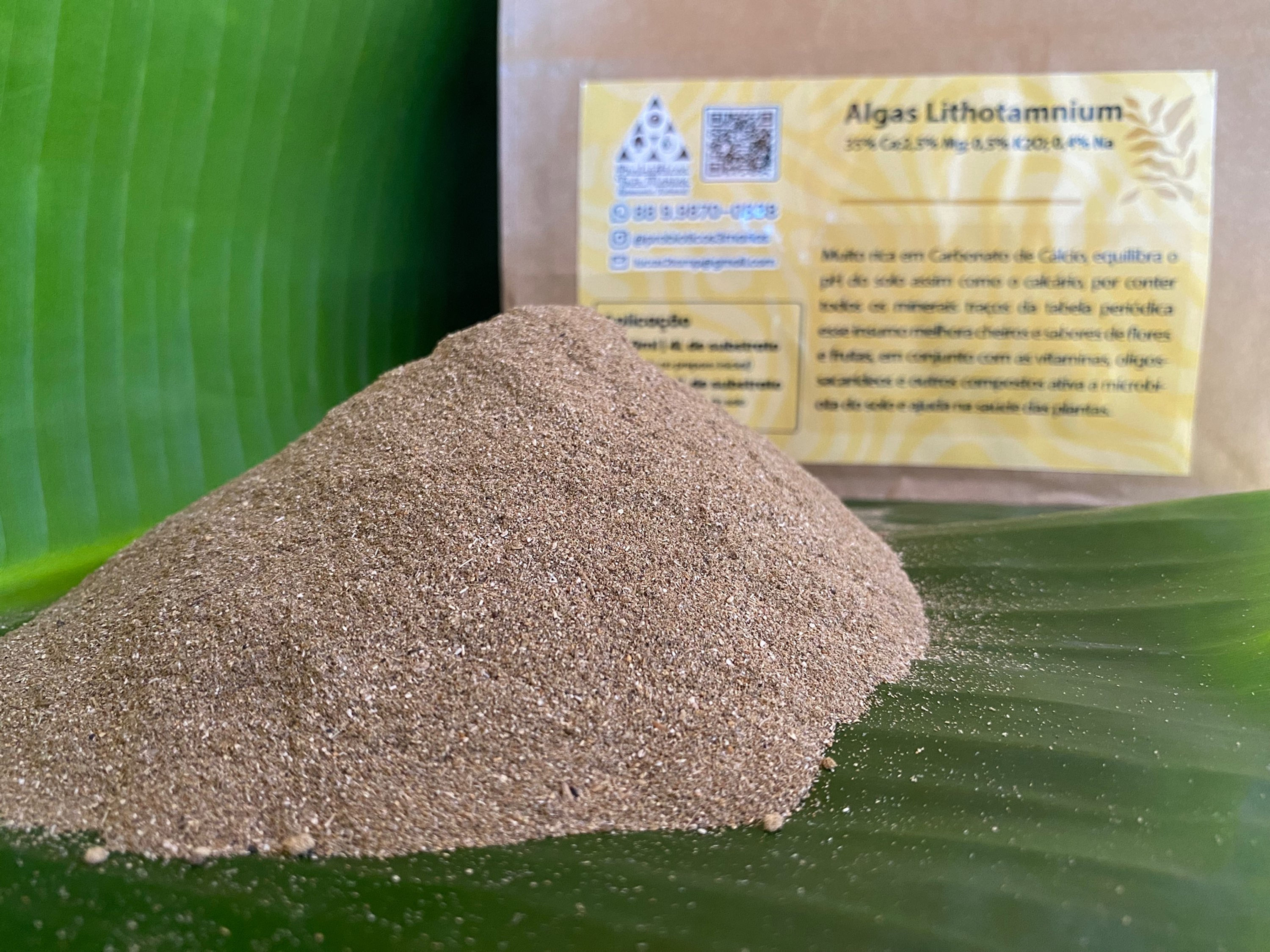 Farinha de Algas Lithotamnium