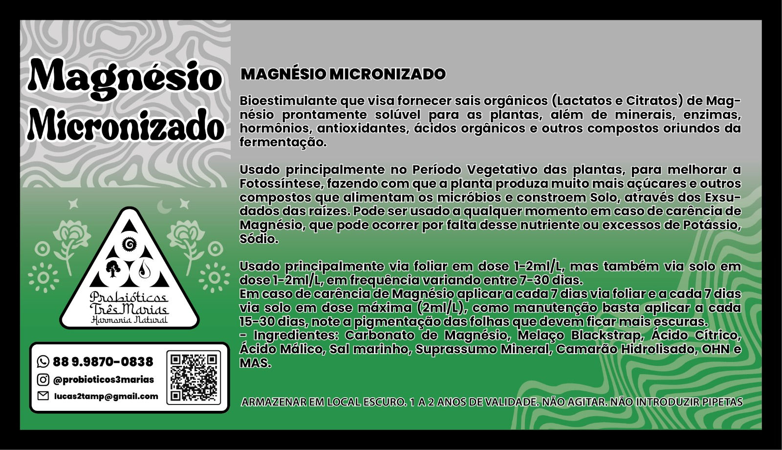 Magnésio Micronizado