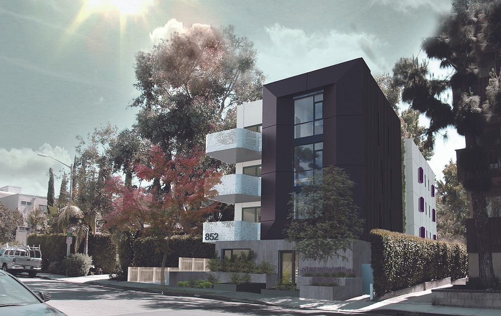 Architecture Informed by Technology Sustainability Innovation, West Knoll Apartments in West Hollywood by Tighe Architecture
