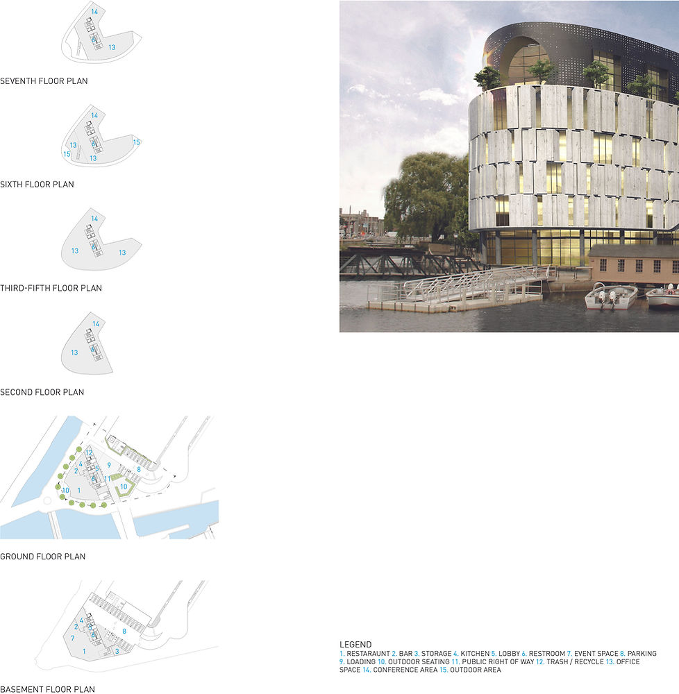 Architecture Informed by Technology Sustainability Innovation, Watermark in Lowell, MA by Tighe Architecture